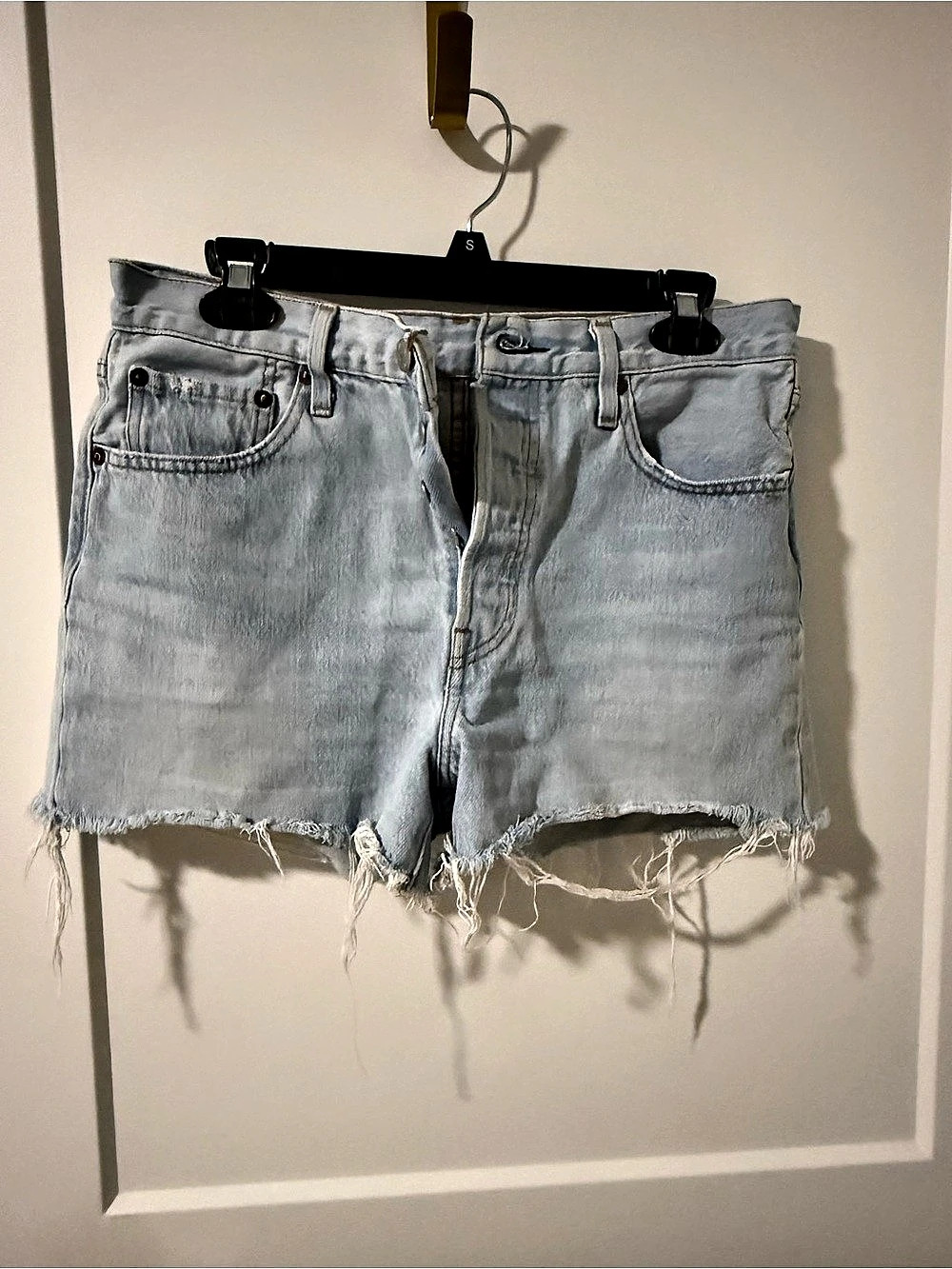 Levi's 501 Denim Jean Shorts Waist 28